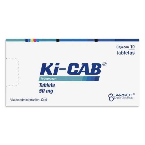 [7501124184780] Ki-Cab 50 Mg 10 Tabletas 