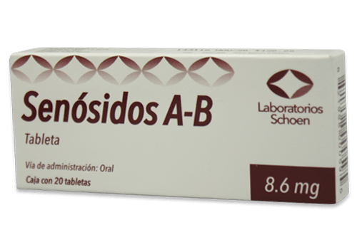 [821998000595] Senosidos A-B 8.6 Mg 20 Tabletas 