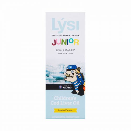 [5690548863578] Aceite Higado Bacalao Lysi Limón Junior 240 Ml