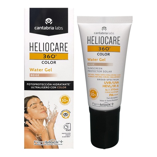 [8470002044272] Protector Heliocare 360° Color Water Gel Beige 50 Ml 