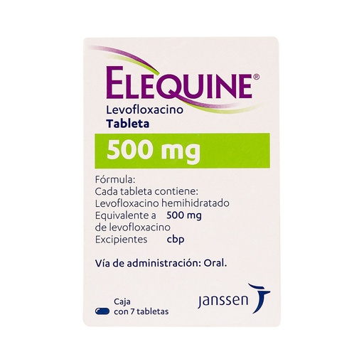 [7501100069100] Elequine 500 Mg Blist 7 Tabletas 