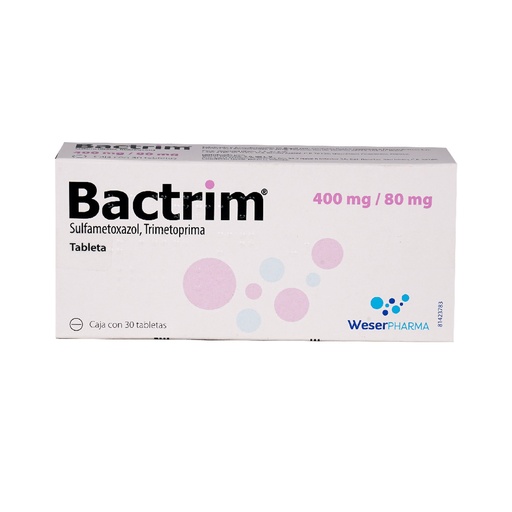 [7501300450203] Bactrim Adulto 400/80 Mg 30 Tabletas