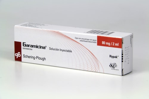 [7501050649834] Garamicina 80 Mg/2 Ml Hipak Con Jeringa 