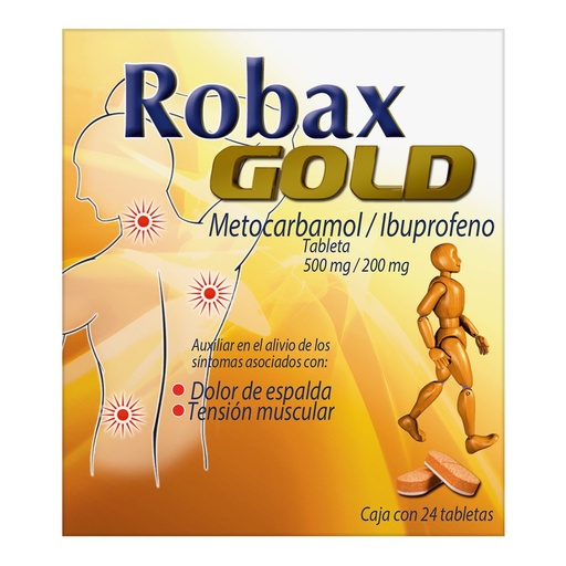 [7501065062529] Robax Gold 500/200 Mg 24 Tabletas 