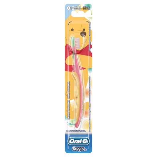 [3014260278939] Cepillo Dental Oral B Stages 1 Extra Suave 4 A 24 Meses 