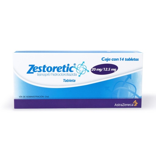 [5000456033374] Zestoretic 20 Mg 14 Tabletas 