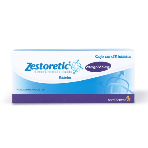 [5000456033381] Zestoretic 20 Mg 28 Tabletas 