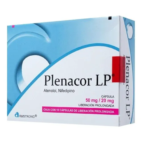 [7501089802460] Plenacor Liberación Prolongada 50/20 Mg 10 Cápsulas 