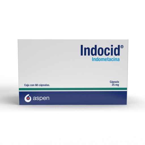 [7502209850859] Indocid 25 Mg 60 Cápsulas 