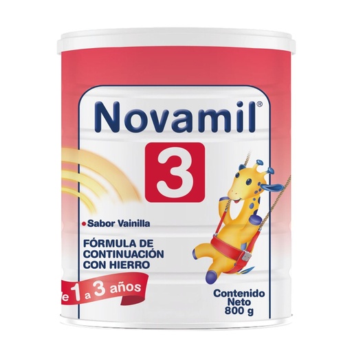 [7501318628687] Novamil 3 Vainil 1-3 Anos 800G     