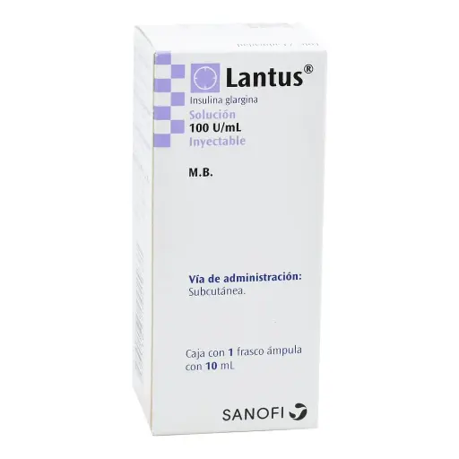[3664798057973] Lantus 100 UI 10 Ml Frasco Ámpula 