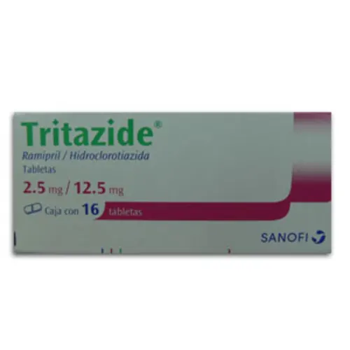 [7501165001206] Tritazide 2.5/12.5 Mg 16 Tabletas 