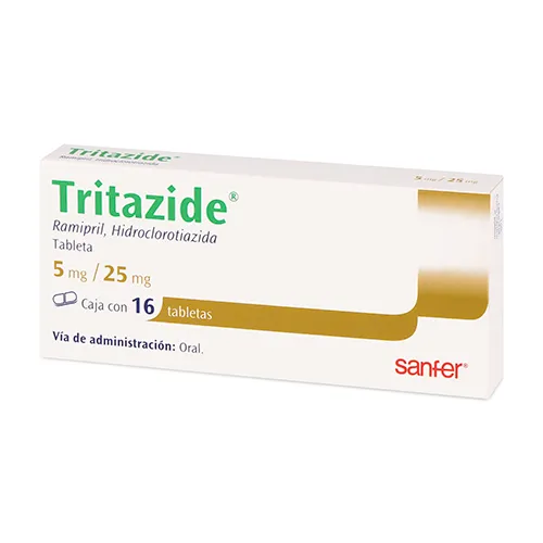 [7501165001213] Tritazide 5/25 Mg 16 Tabletas 