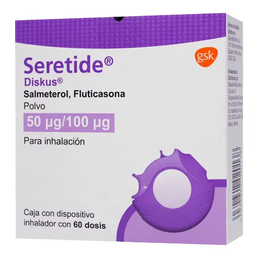 [7501027800046] Seretide Diskus 50/100 Mg 60 Dosis 