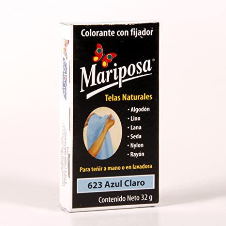 [7501130525386] Colorante Mariposa Negro 101 4 Pastillas 32 G 