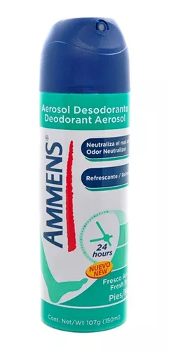[7502221186158] Desodorante Ammens Fresh Spray Para Pies 150 Ml 