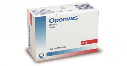 [7500326030000] Openvas 20 Mg 14 Tabletas 