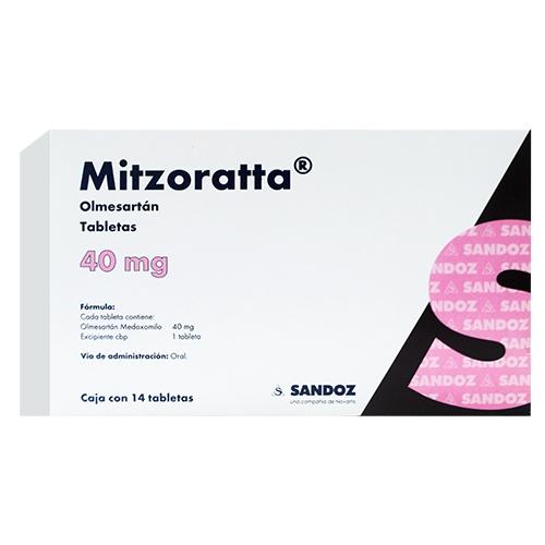 [7502216933880] Mitzoratta 40 Mg 14 Tabletas 