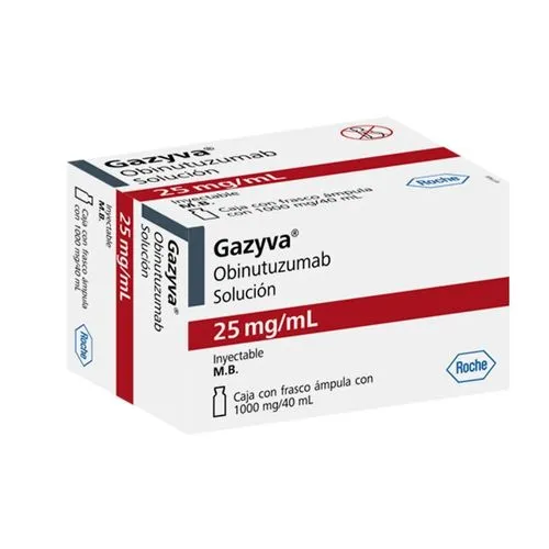 [7613326005579] Gazyva Solución Inyectable 25 Mg/Ml 