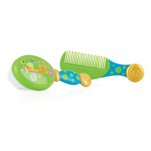 [48526007448] Set Cepillo Y Peine Nuby 