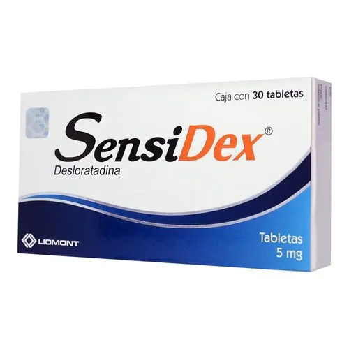 [7501299307823] Sensidex 5 Mg 30 Tabletas 