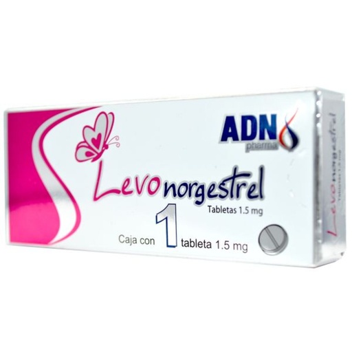 [7506449300020] Levonorgestrel 1.5 Mg Tab1  Lgen   