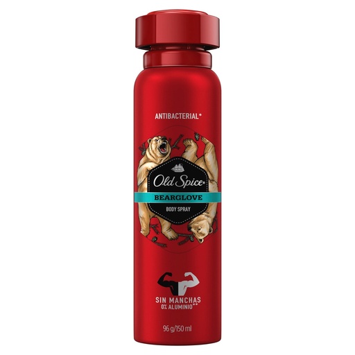 [7500435107389] Desodorante Old Spice Bear Glove Spray 150 Ml 
