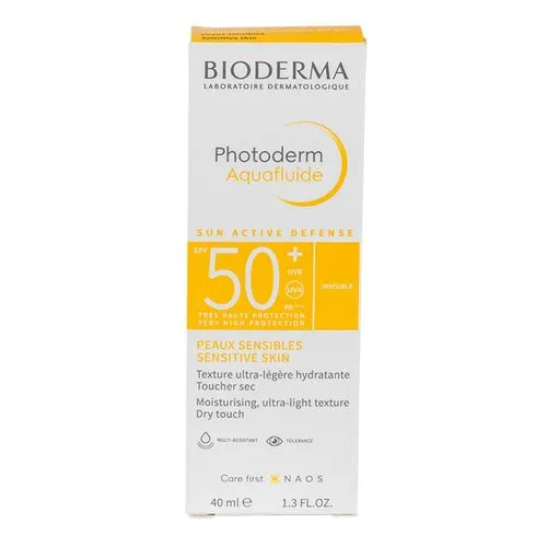 [3701129804377] Bloqueador Photoderm Bioderma MÁXIMA Aquafluido Tono Neutro SPF50+ 40 Ml