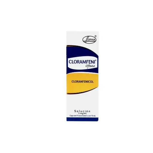 [736085039603] Cloramfeni (Cloranfenicol) 5 Mg Ofteno Gotas 15 Ml