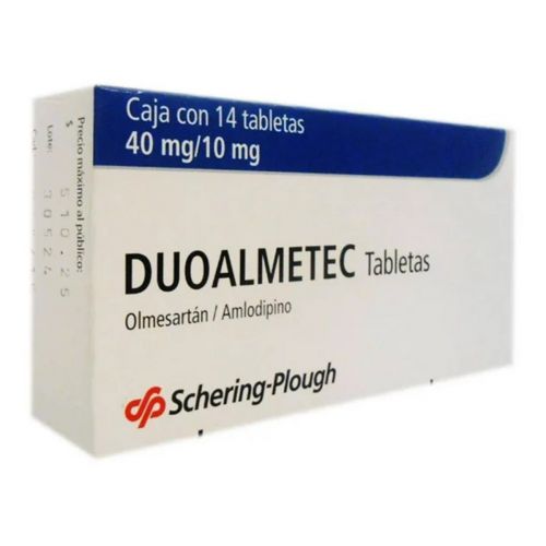 [7501050600606] Duoalmetec 40 Mg/ 10 Mg Oral 14 Tabs