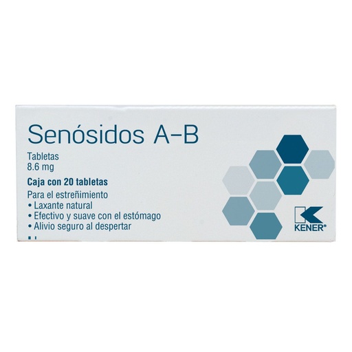 [7501493860353] Senosidos A-B 8.6 Mg 20Tab  Lgen   