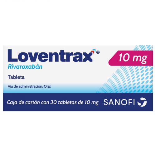 [3664798040203] Loventrax 10 Mg 30 Tabletas 