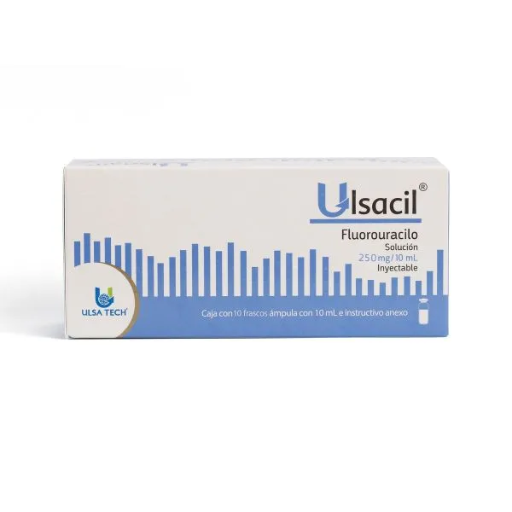 [7506429600461] Ulsacil 250 Mg Solución Inyectable 10 Frascos Ámpula 10 Ml 