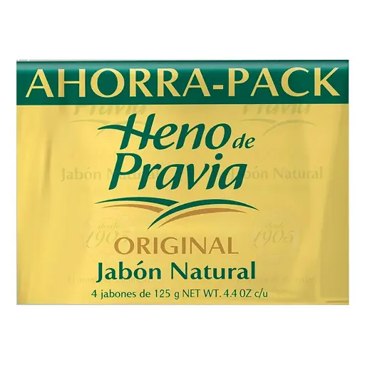 [8410225547389] Jabón Heno De Pravia Original 125 G 4 Piezas 