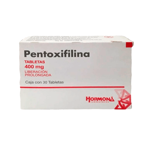 [7501385495786] Pentoxifilina Liberación Prolongada 400 Mg 30 Tabletas Genérico Sanfer 