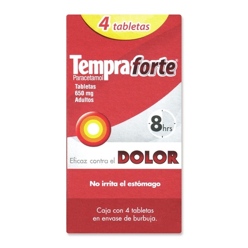 [7501058791306] Tempra Forte 650Mg Ad 4Tab         