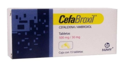 [7502009741500] Cefal/Ambr 500/30Mg 15 Tab  Lgen   