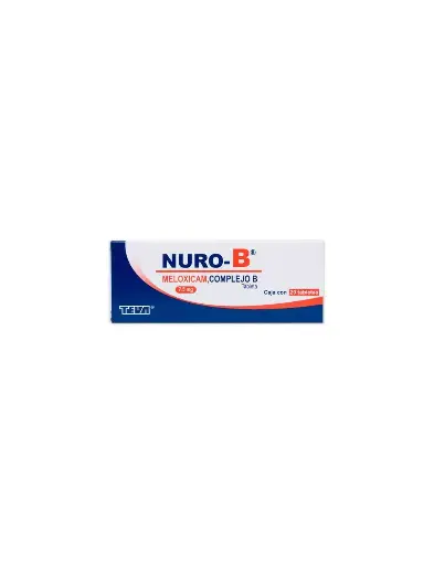 [7501250822174] Nuro-B Caja Con 20 Tabletas