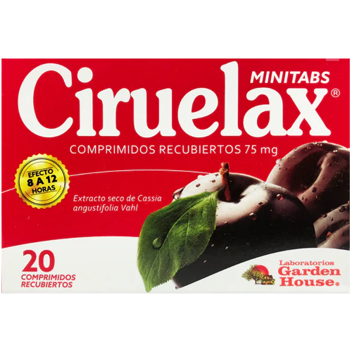 [7803510000590] Ciruelax 15 Mg 20 Comprimidos 