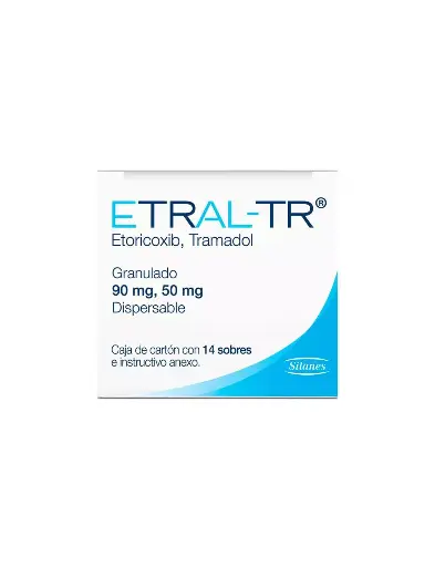 [7501101600722] Etral-Tr 90/50Mg Caja Con 14 Sobres Granulado