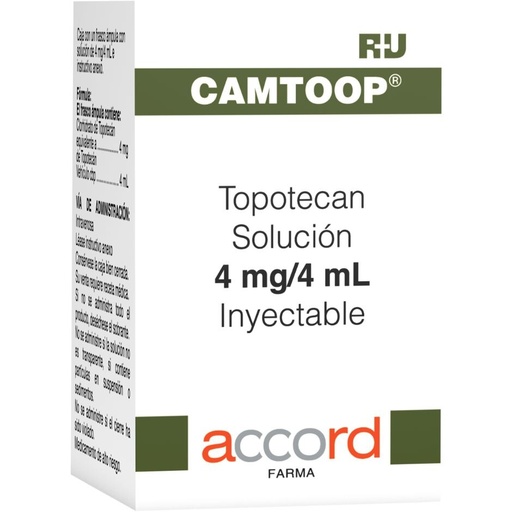 [7506335702983] Camtoop (Topotecán) 4 Mg / 4 Ml Caja Con 1 Frasco Ámpula Con Liofilizado