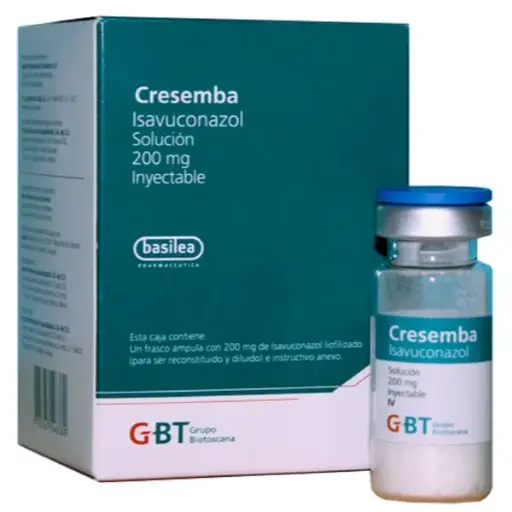 [7795367548380] Cresemba (Isavuconazol) 200 Mg Caja Con Un Frasco Ámpula Con 200 Mg 