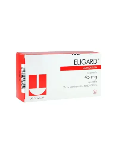 [7730979095440] Eligard Suspensión 45 Mg Inyectable Caja Con 2 Jeringas Prellenadas - Rx3