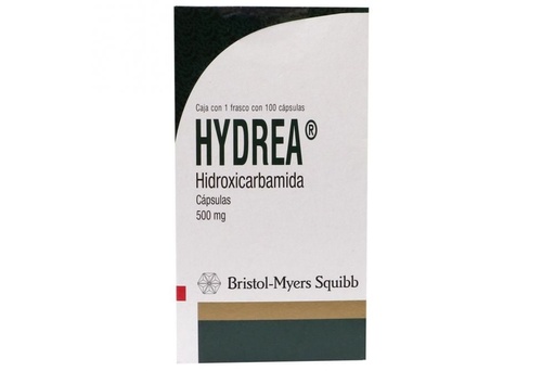 [7501233295339] Hydrea 500 Mg Caja Con 100 Cápsulas