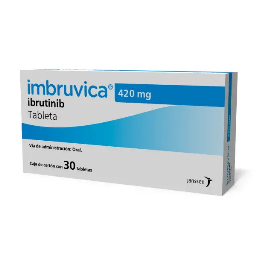 [7501109931255] Imbruvica (Ibrutinib) 420 Mg Caja Con 30 Tabletas