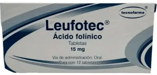 [7501471889307] Leufotec (Ácido Folínico) 15 Mg Caja Con 12 Tabletas