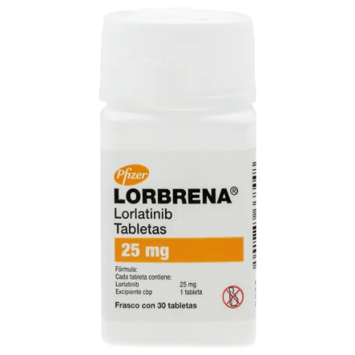 [7501287668448] Lorbrena (Lorlatinib) 25 Mg Frasco Con 30 Tabletas