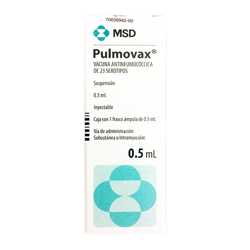 [7501326007191] Pulmovax Suspensión Inyectable Frasco Ámpula 0.5 Ml 