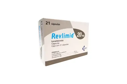 [7640133685373] Revlimid (Lenalidomida) 20 Mg Caja Con 21 Cápsulas