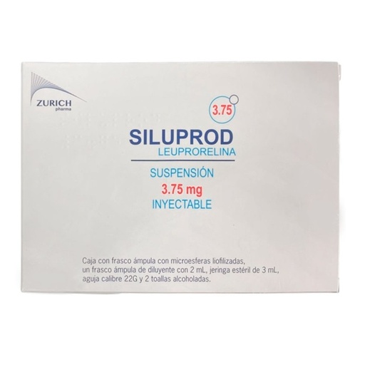 [7502251890773] Siluprod (Leuprorelina) 3.75 Mg Caja Con Frasco Ámpula